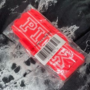 💗Pink headband and gloves!💗